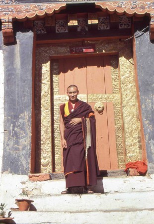 head Munk i Lunthse Dzong